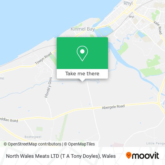North Wales Meats LTD (T A Tony Doyles) map