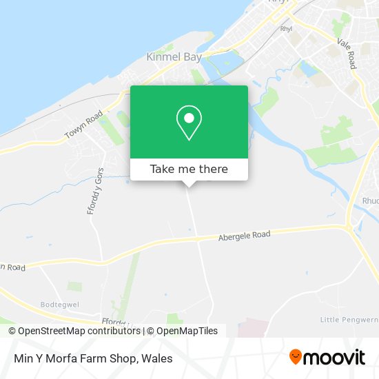 Min Y Morfa Farm Shop map