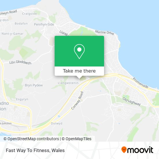 Fast Way To Fitness map