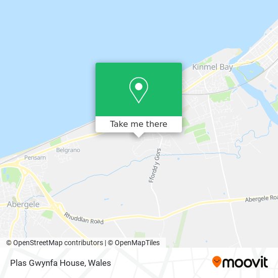 Plas Gwynfa House map
