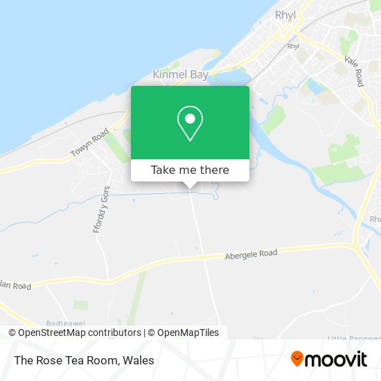 The Rose Tea Room map