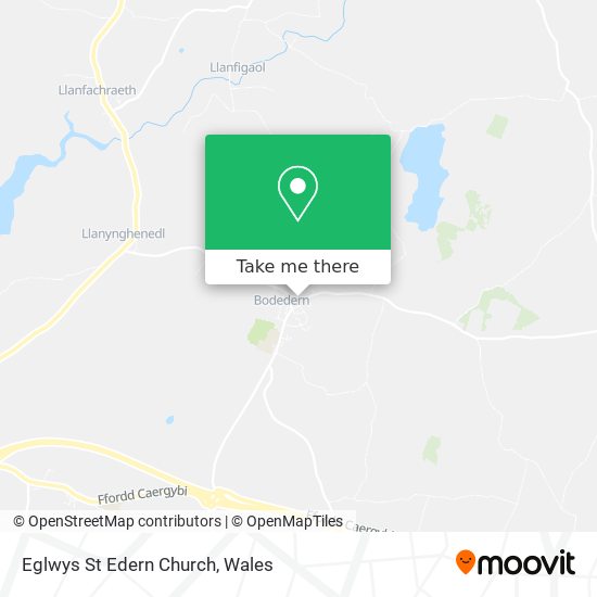 Eglwys St Edern Church map