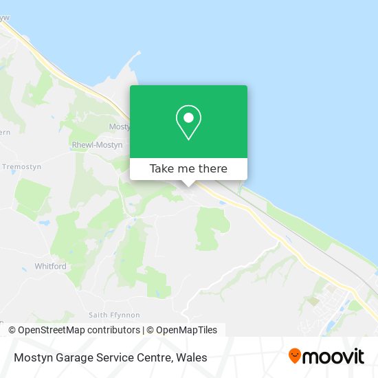 Mostyn Garage Service Centre map