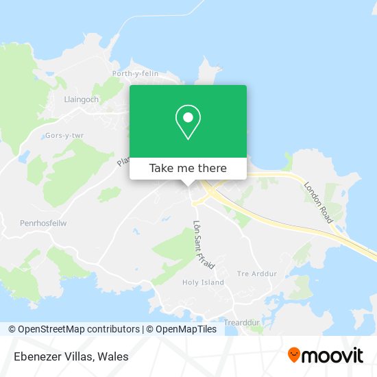 Ebenezer Villas map