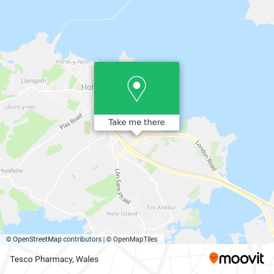 Tesco Pharmacy map