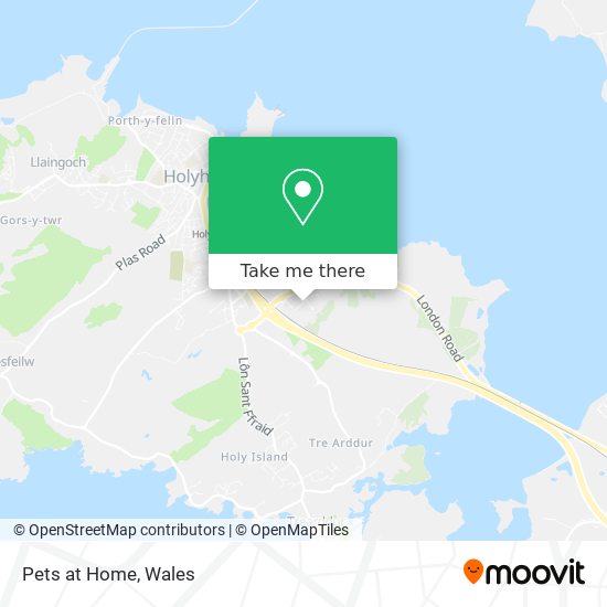 Pets at Home map