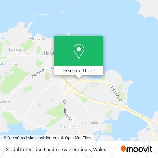 Social Enterprise Furniture & Electricals map