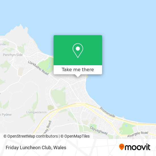 Friday Luncheon Club map