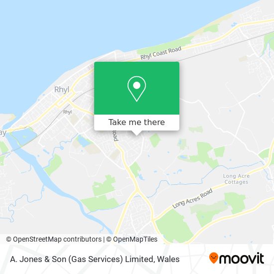 A. Jones & Son (Gas Services) Limited map