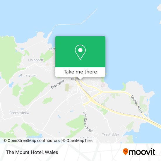 The Mount Hotel map
