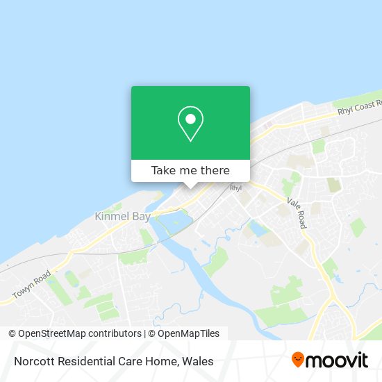 Norcott Residential Care Home map