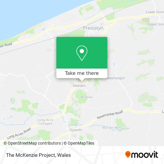 The McKenzie Project map