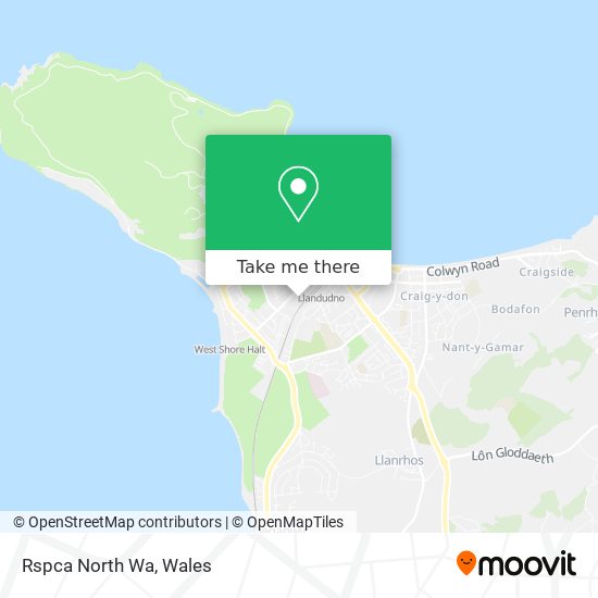 Rspca North Wa map