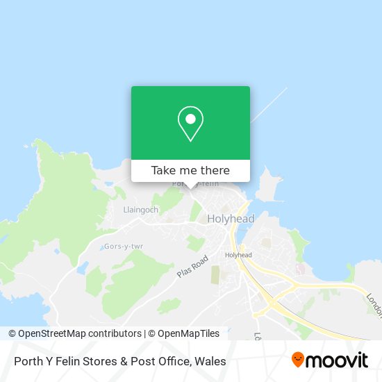 Porth Y Felin Stores & Post Office map