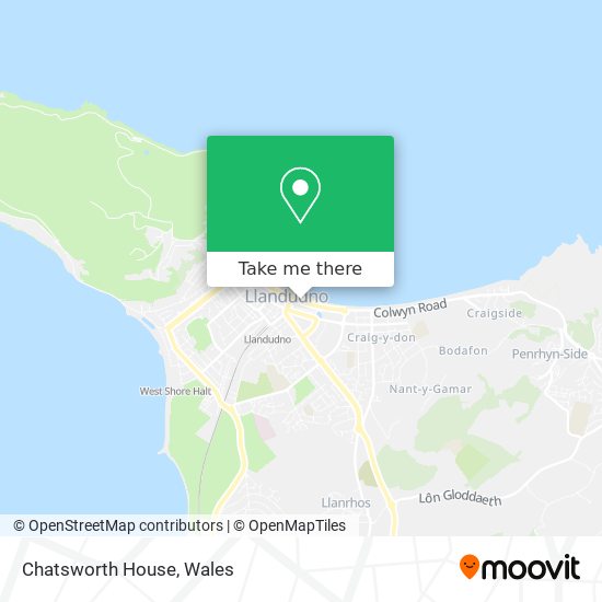 Chatsworth House map