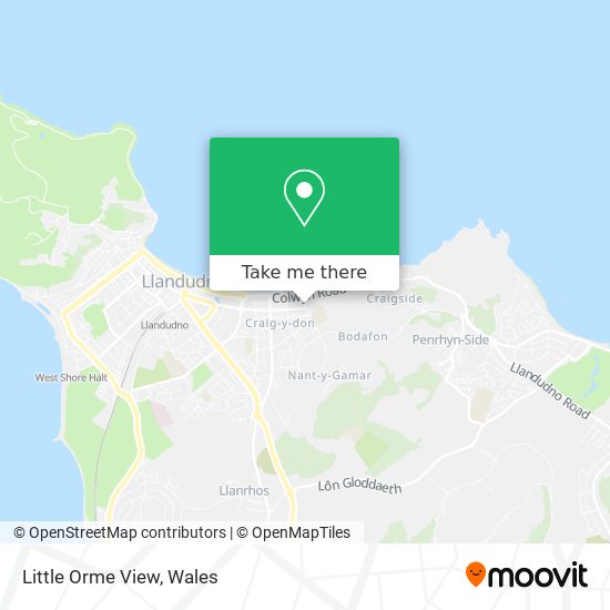 Little Orme View map