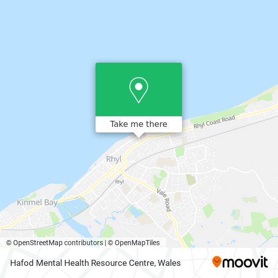 Hafod Mental Health Resource Centre map