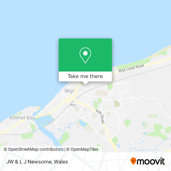 JW & L J Newsome map