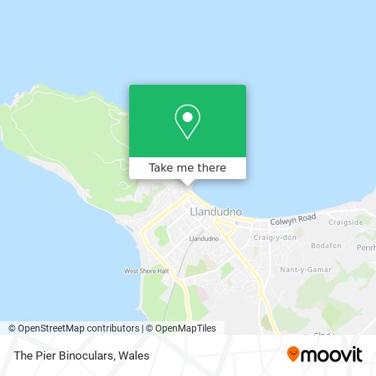 The Pier Binoculars map