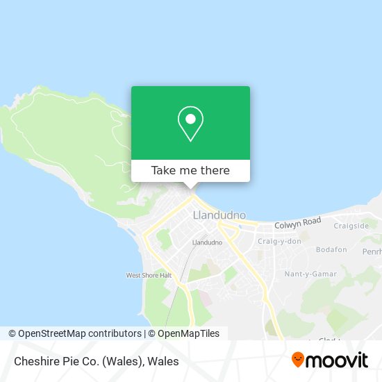 Cheshire Pie Co. (Wales) map