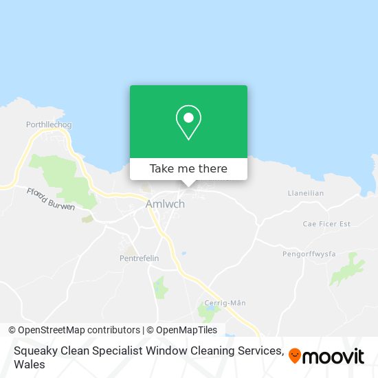 Squeaky Clean Specialist Window Cleaning Services map