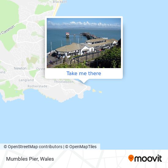 Mumbles Pier map