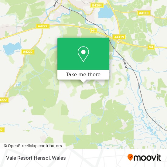 Vale Resort Hensol map