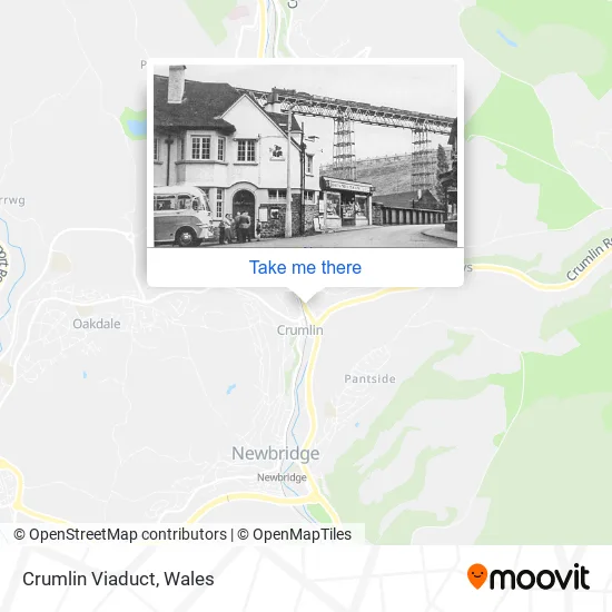 Crumlin Viaduct map
