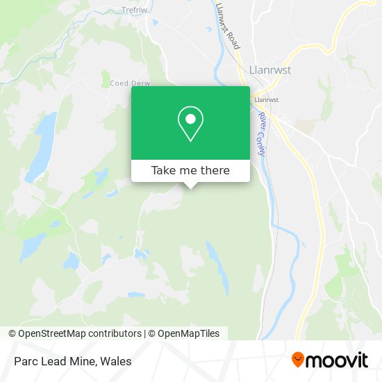 Parc Lead Mine map
