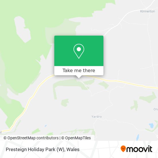 Presteign Holiday Park (W) map