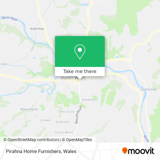 Pirahna Home Furnishers map