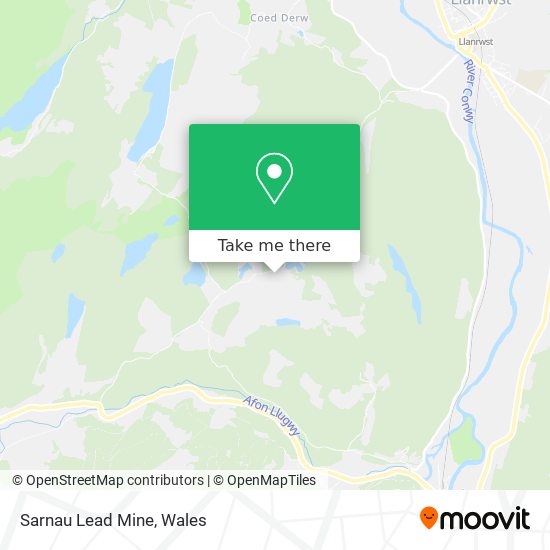 Sarnau Lead Mine map
