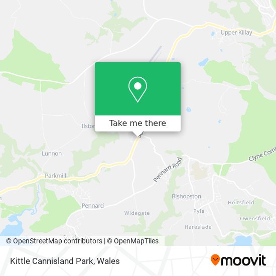 Kittle Cannisland Park map