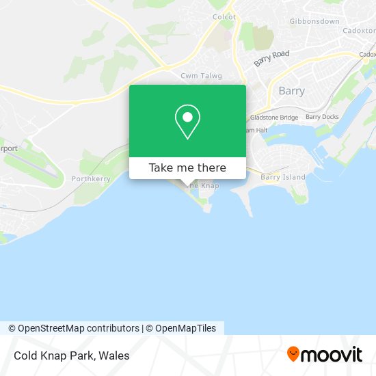 Cold Knap Park map