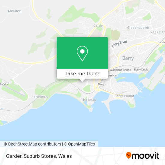 Garden Suburb Stores map