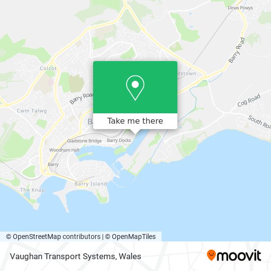 Vaughan Transport Systems map