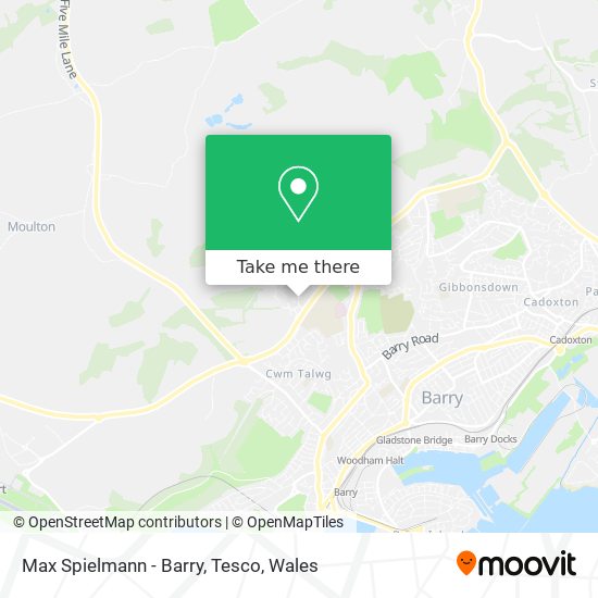 Max Spielmann - Barry, Tesco map