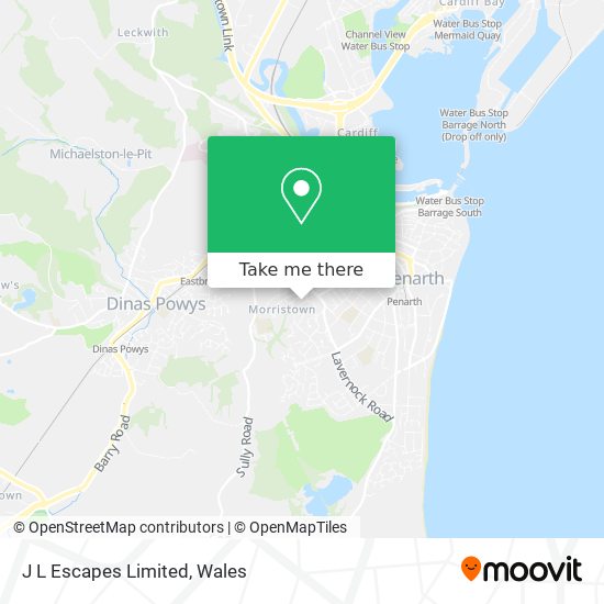 J L Escapes Limited map