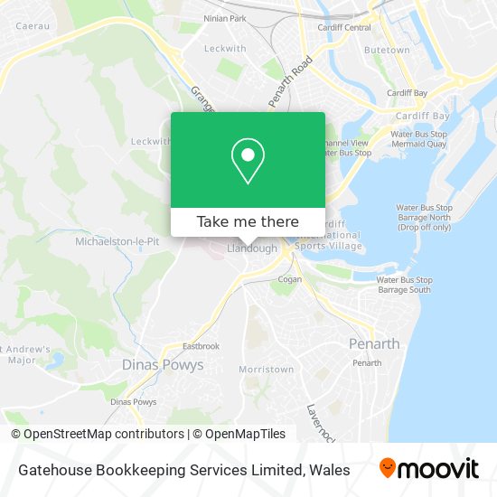 Gatehouse Bookkeeping Services Limited map