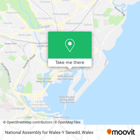 National Assembly for Wales-Y Senedd map