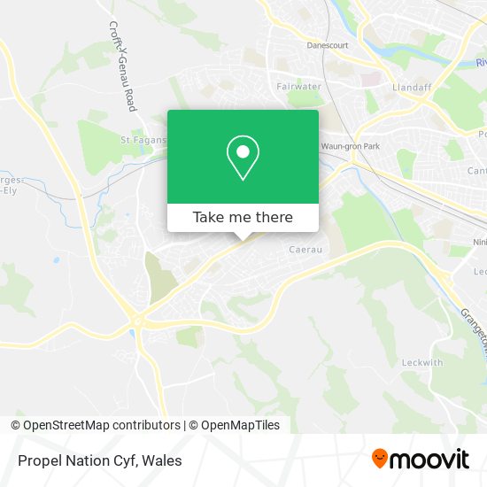 Propel Nation Cyf map