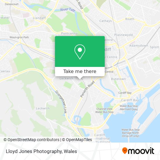 Lloyd Jones Photography map