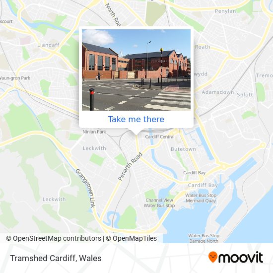 Tramshed Cardiff map