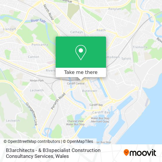 B3architects - & B3specialist Construction Consultancy Services map