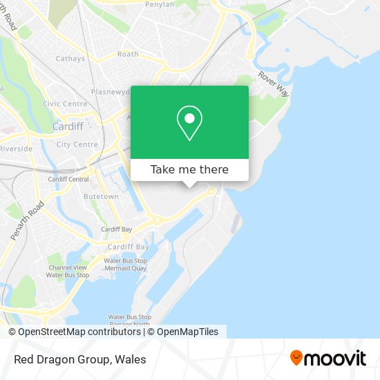 Red Dragon Group map