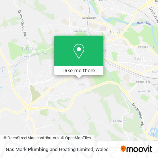 Gas Mark Plumbing and Heating Limited map