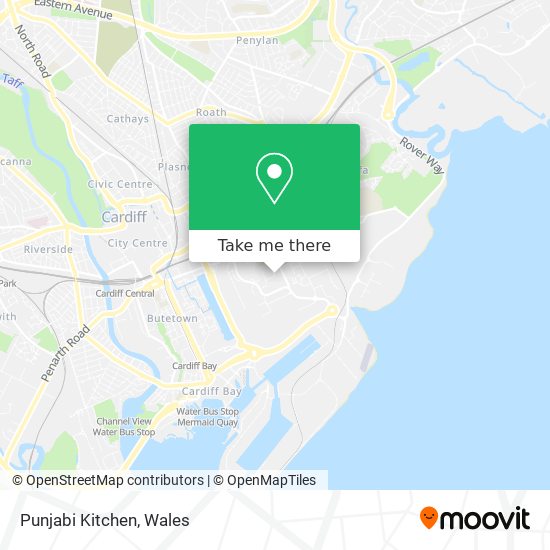 Punjabi Kitchen map