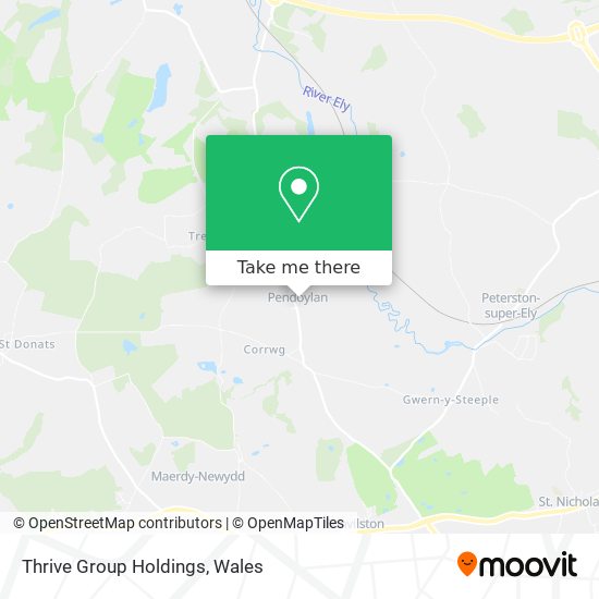 Thrive Group Holdings map