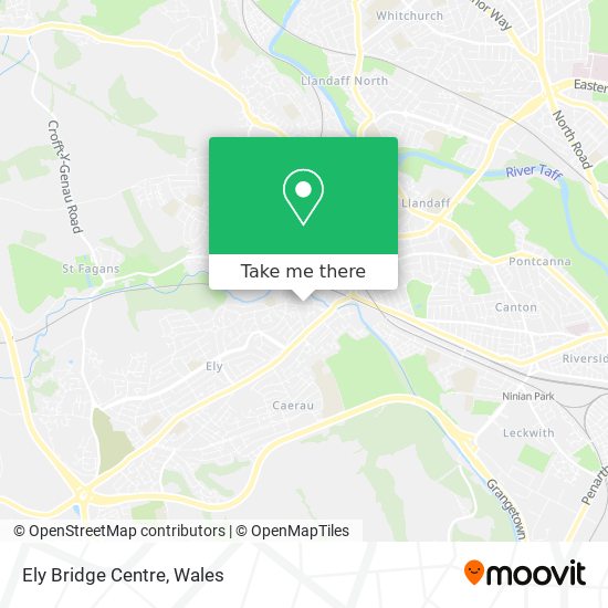 Ely Bridge Centre map