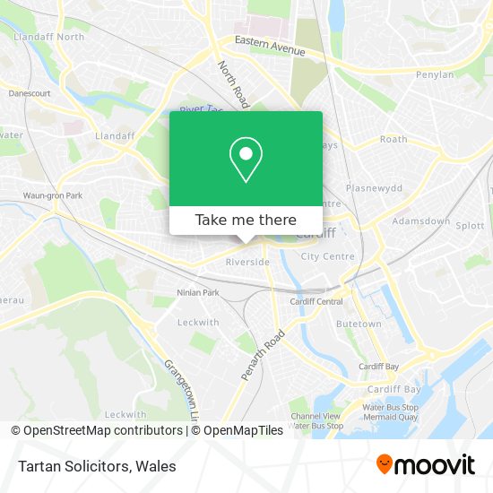 Tartan Solicitors map